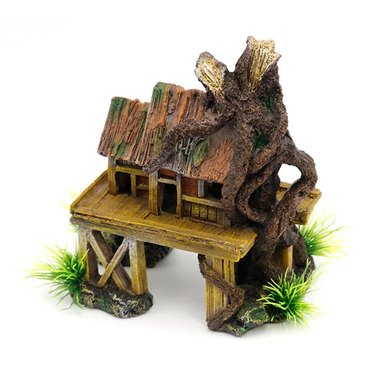 Aquarium Decor - A71Z Aquarium Decoratie Kunstmatige Vis Reptiel