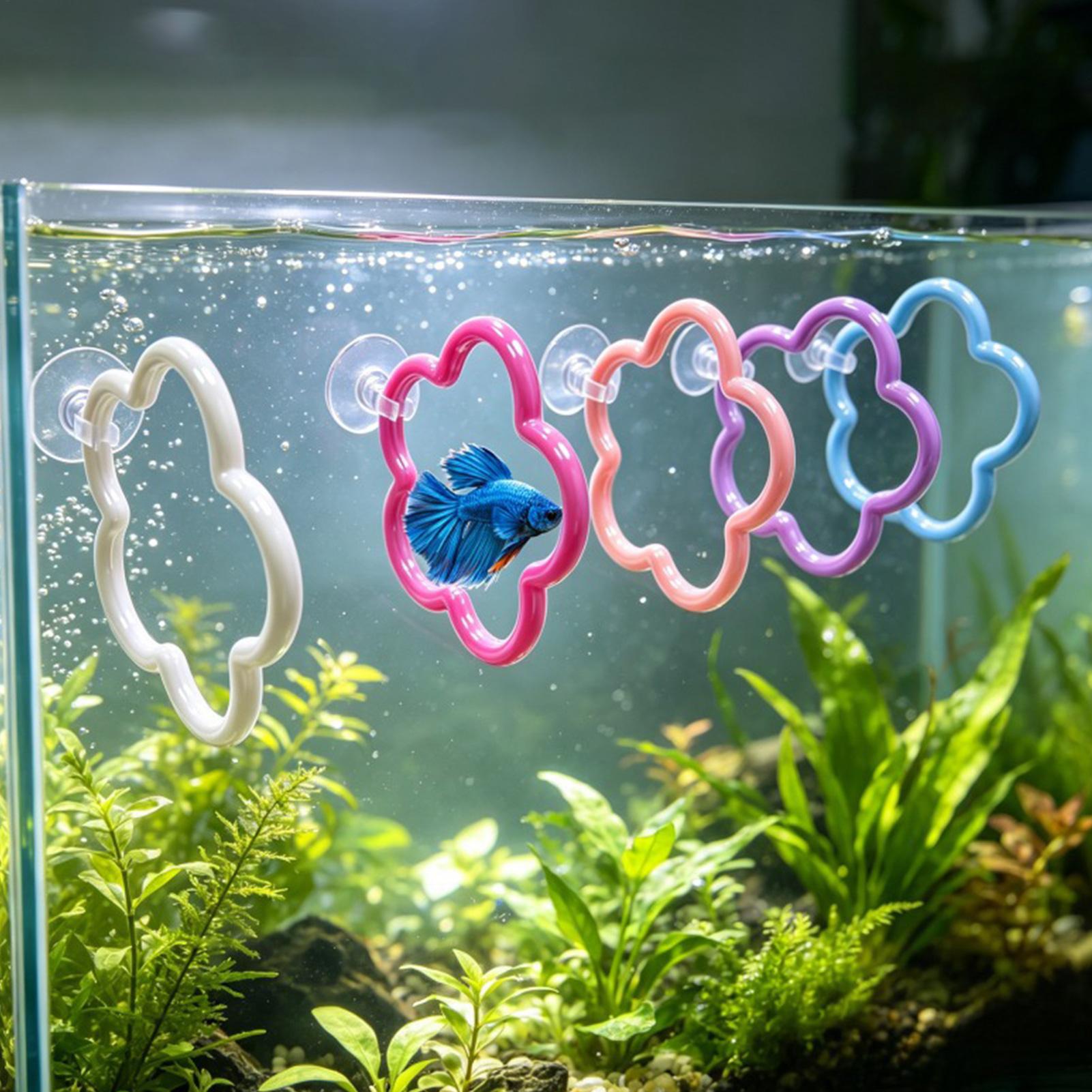Aquarium Fish Betta - Betta Fish Toys 5 stuks Kleurrijke