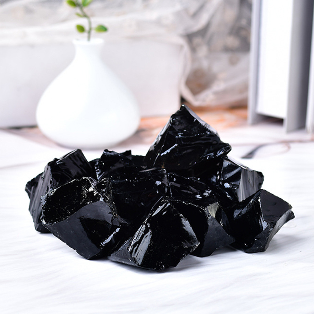 Natuurlijke zwarte obsidiaan r - Fish Tank Gravel recensie en prijs