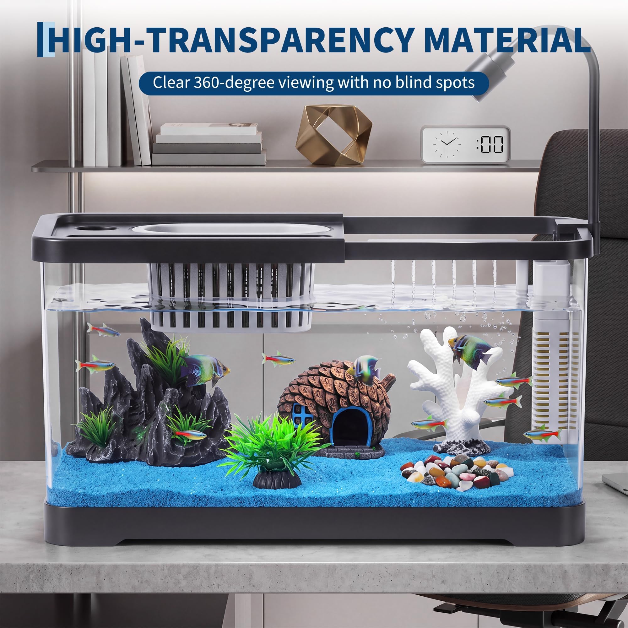 Viskom Starterset met filter e - Aquarium Fish Betta recensie en prijs