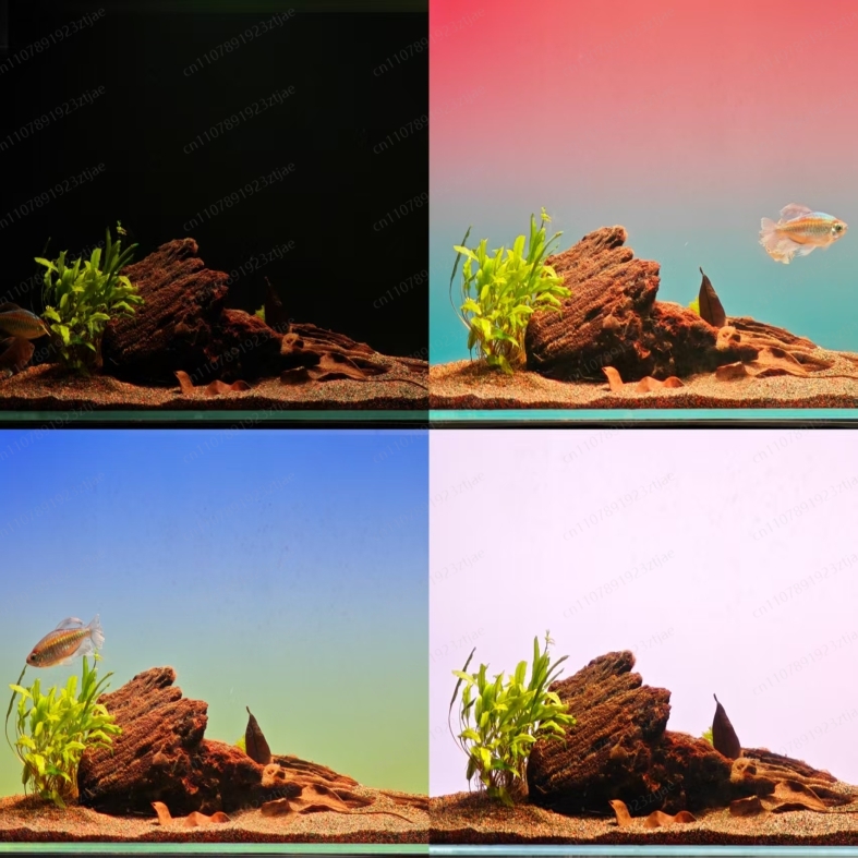 Zwart acryl aquarium achtergro - Aquarium Light recensie en prijs