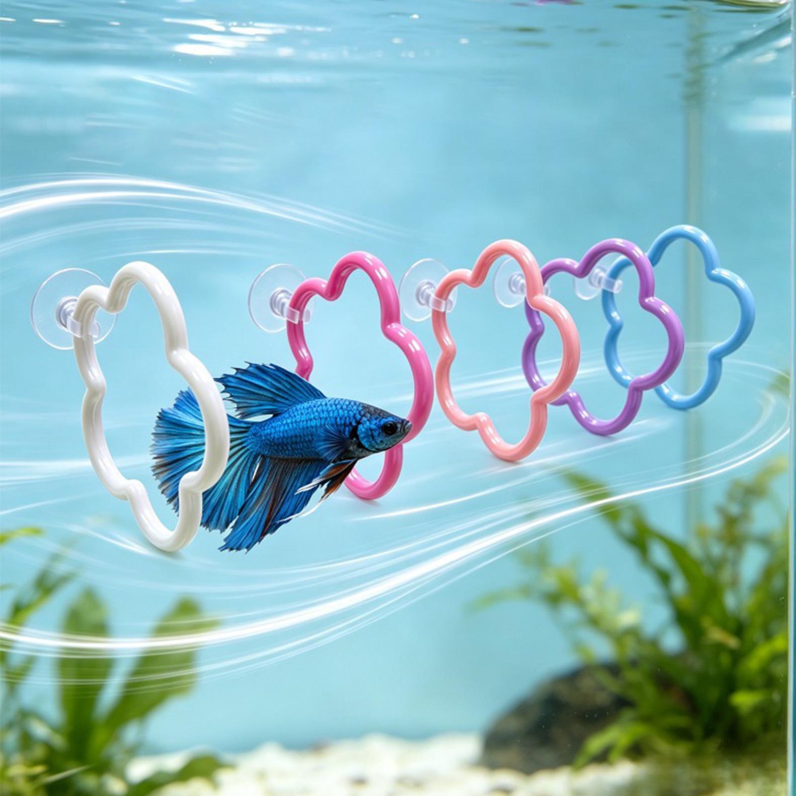 Betta Fish Toys 5 stuks Kleurr - Aquarium Fish Betta recensie en prijs