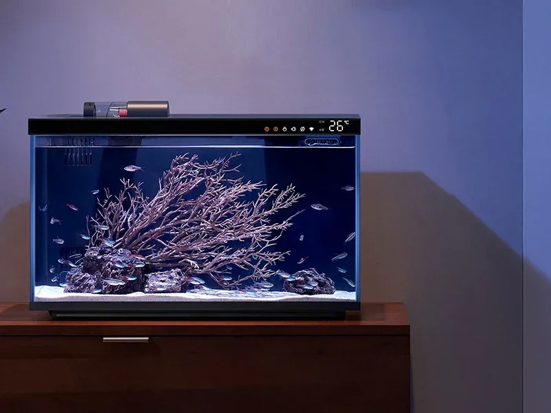 Met de Mijia APP mobiel bestuu - Xiaomi Aquarium Fish Tank recensie en prijs