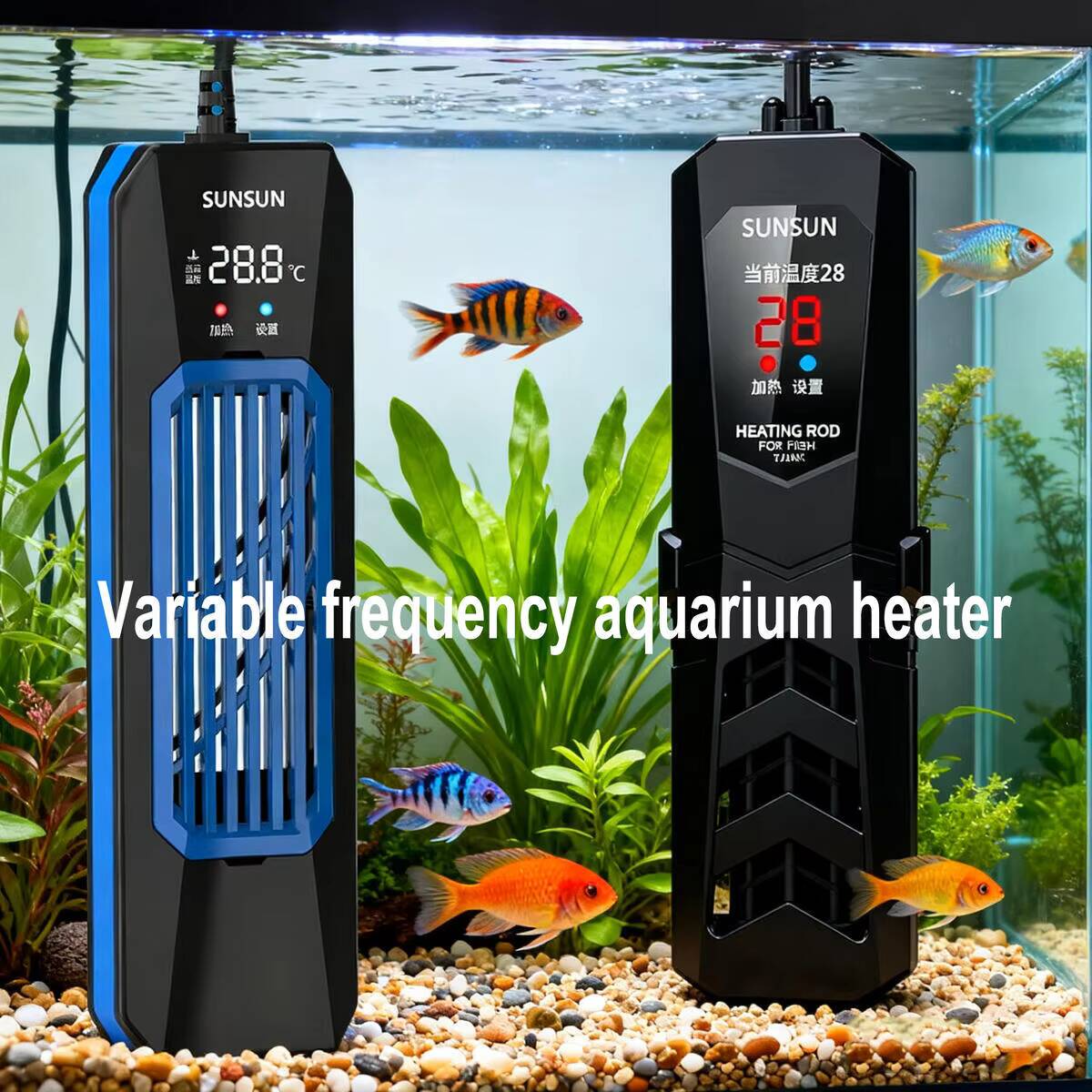 50-1000 W NIEUWE SUNSUN PTC AR - Fish Tank Heater recensie en prijs