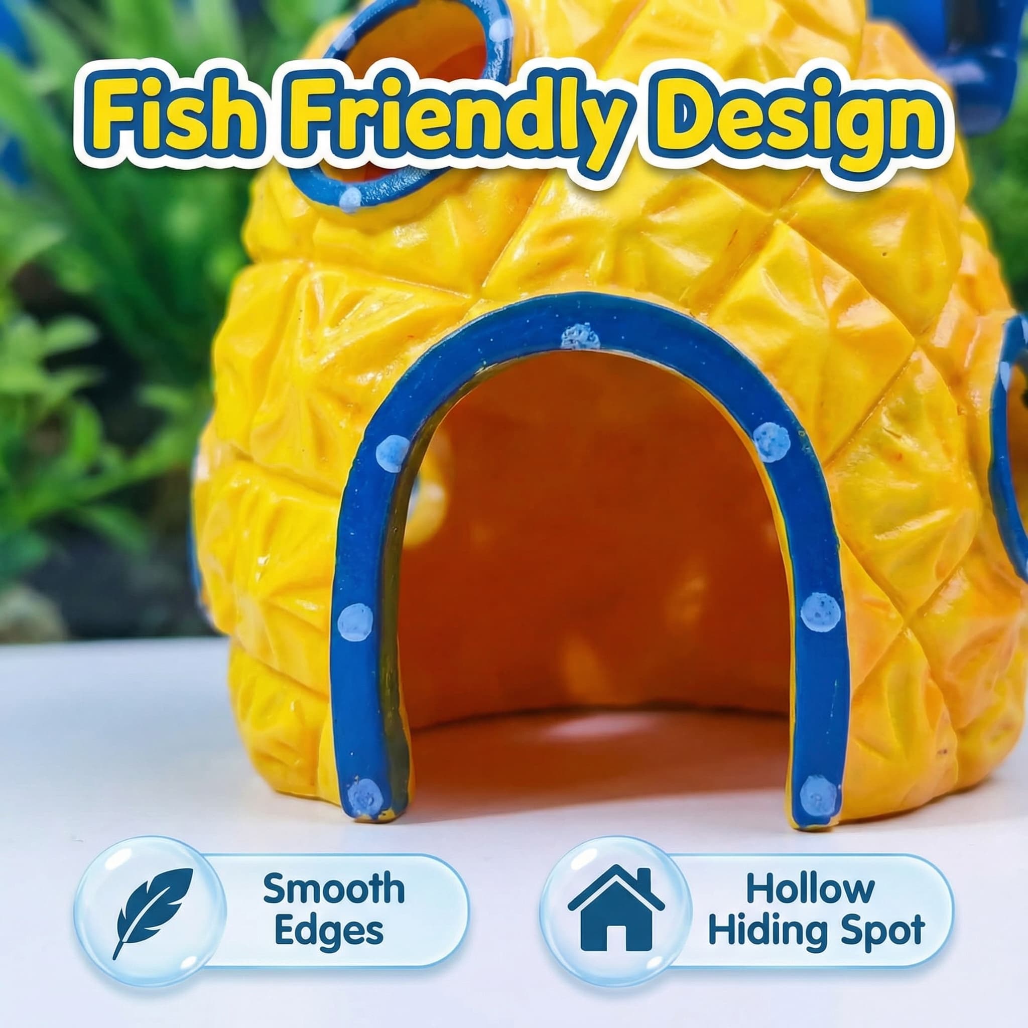Ananas Huis Aquarium Decor, Mi - Aquarium Fish Betta recensie en prijs