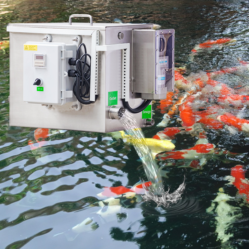 Thuis Kleine 5m3/h Drumfilter  - Fish Aquarium Home recensie en prijs