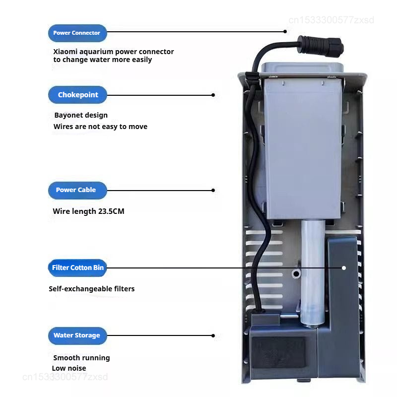 Aquariumwaterpomp voor Xiaomi  - Xiaomi Aquarium Fish Tank recensie en prijs
