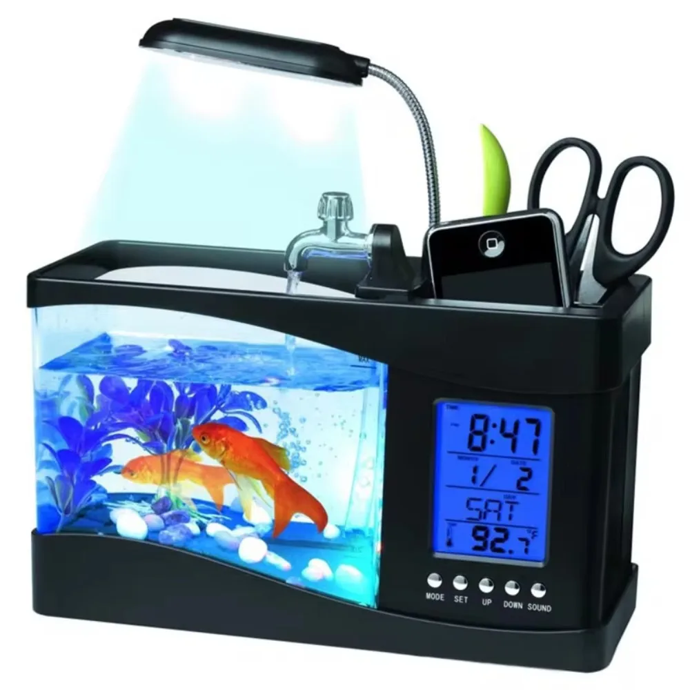 Aquarium Mini Fish Tank Met Wa - Aquarium Light recensie en prijs