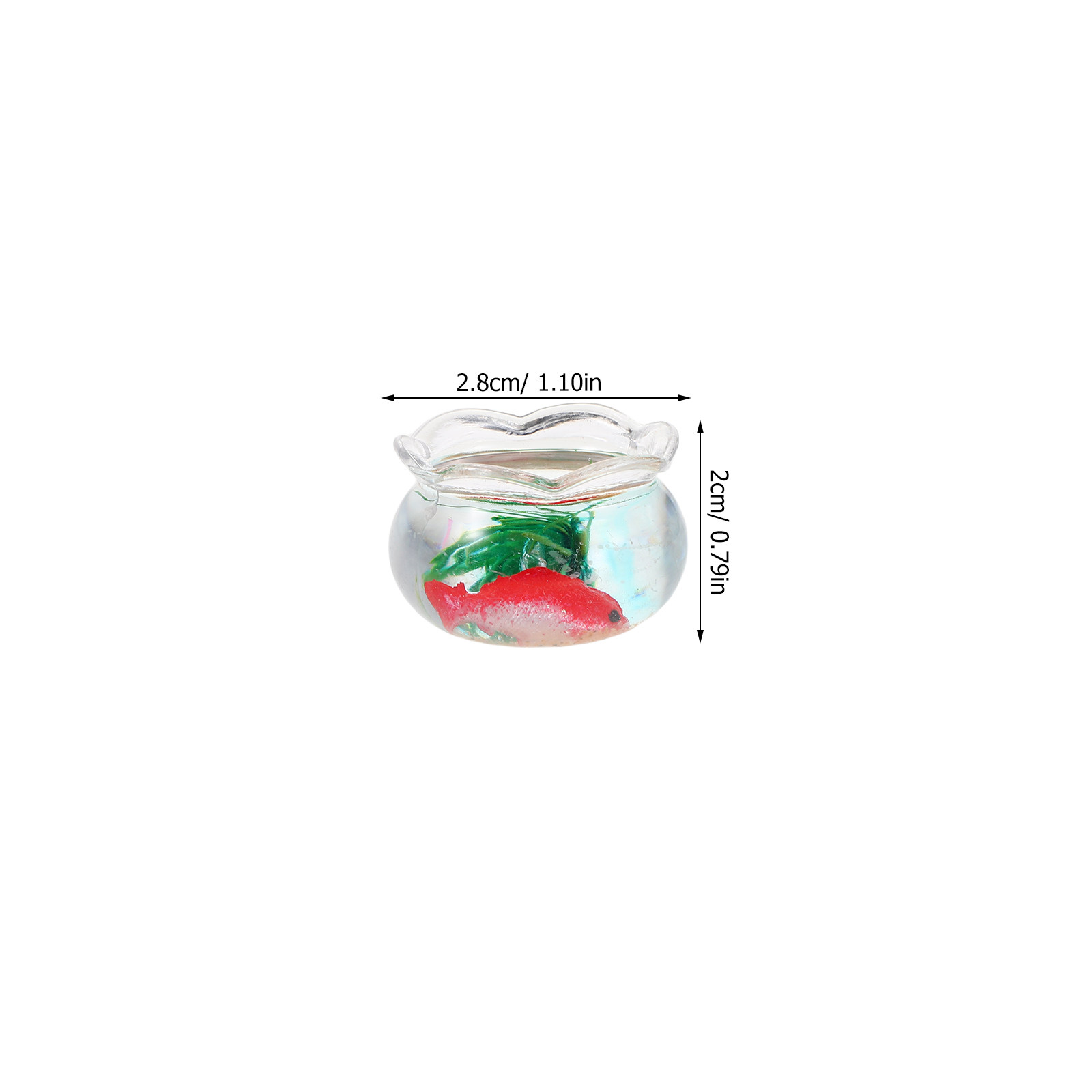 5 stuks miniatuur koi-aquarium - Aquarium Plants recensie en prijs